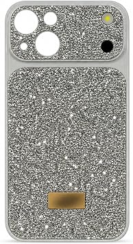 Coverzone iPhone 15 Pro ile Uyumlu Elmas Desen Ta l  K l f iPhone 17 Pro uyumlu G r n m I lt l  L ks  k Premium Rock Koruma, Dayan kl  ve I lt l  Sert Darbeye Dayan kl  K l f Titanyum