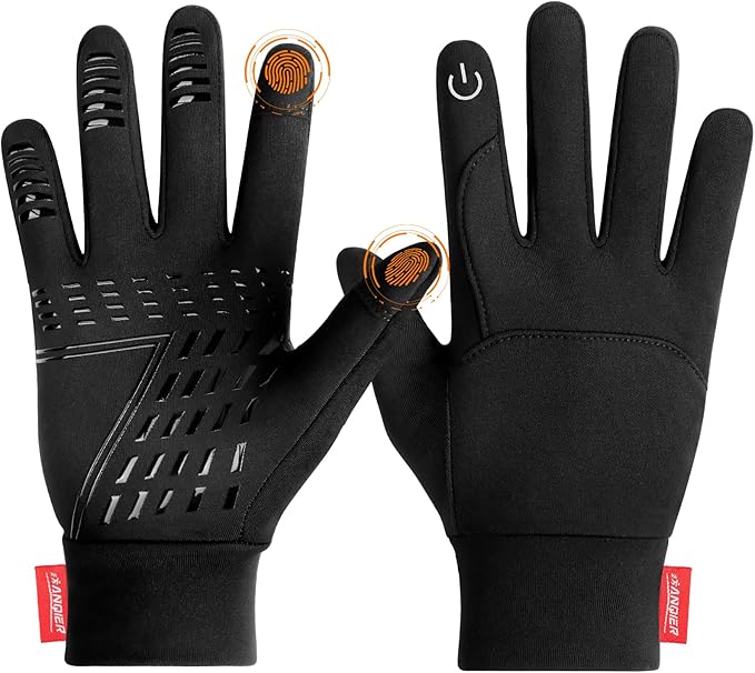 coskefy running thermal touch screen gloves
