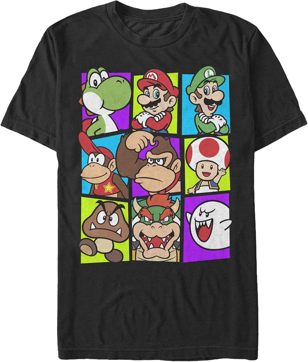 Nintendo Men's Mushroom Cast