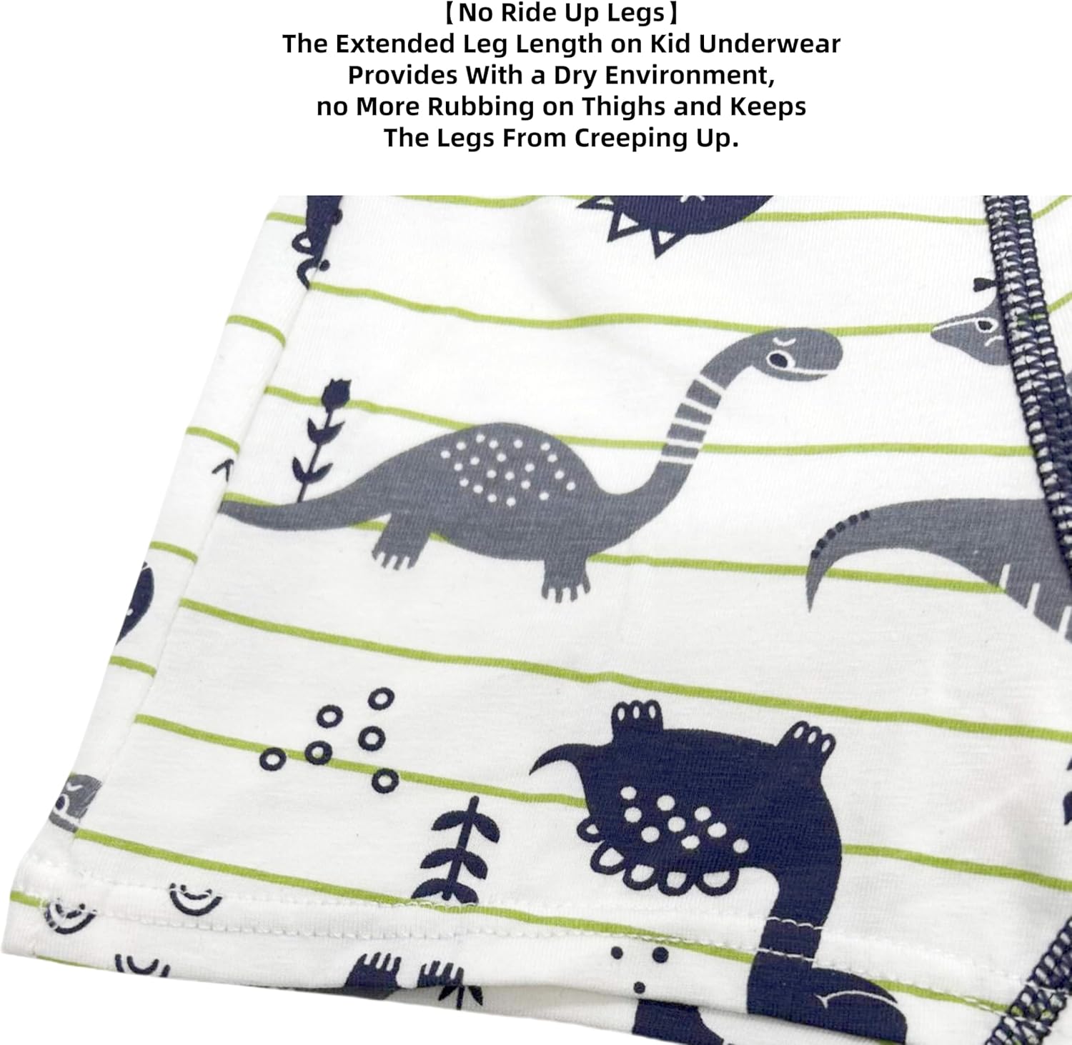 Cczmfeas Boys Kids Soft Cotton Fashion Boxer Briefs Toddler Breathable Underwear - Image 3