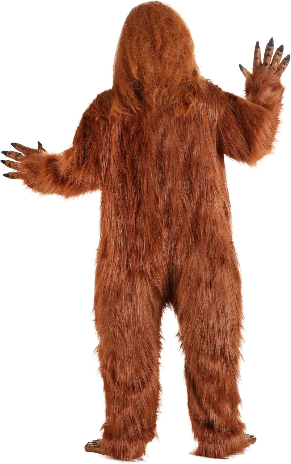 Adult Jack Links Sasquatch Halloween Costume | Bigfoot Mascot Complete Outfit | Officially Licensed