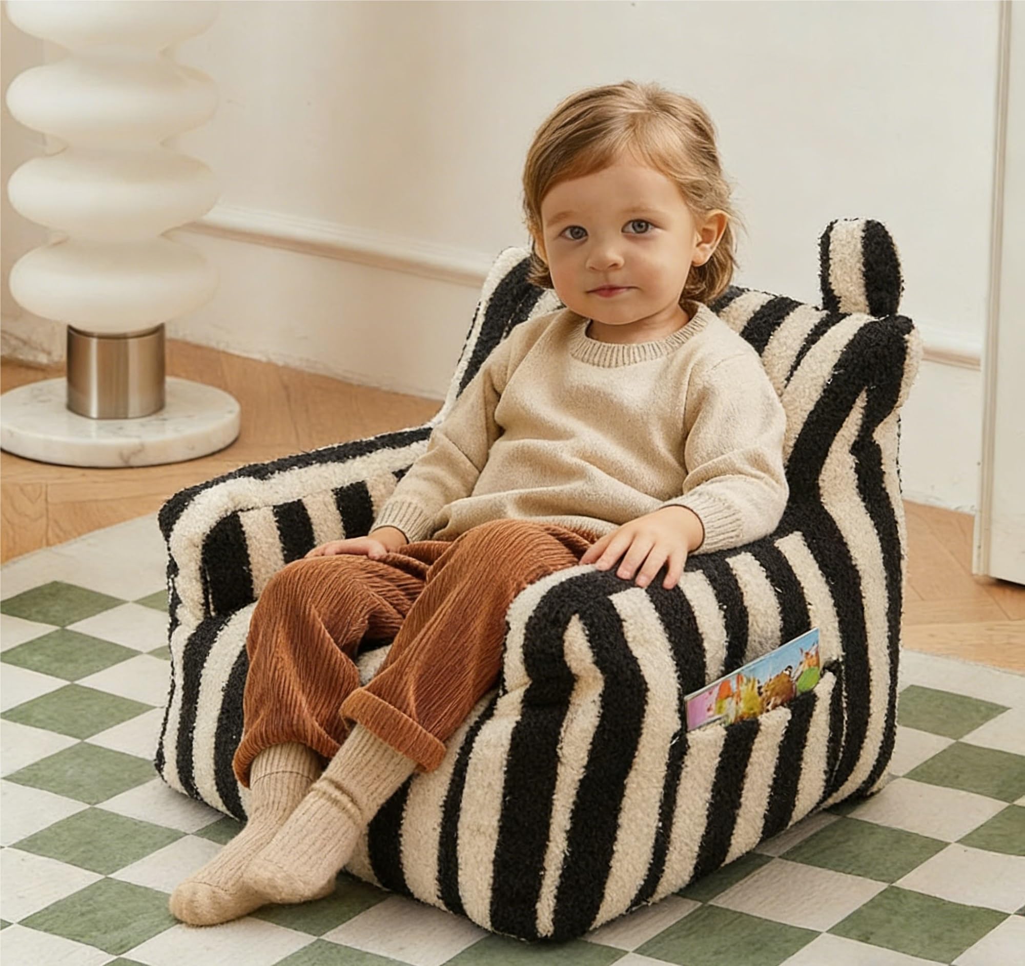Fauteuil canapé très confortable et sécurisé pour éviter les chutes des enfants