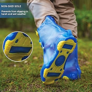 Amazon.com: Rain Shoe Covers Kids Waterproof Shoe Cover for