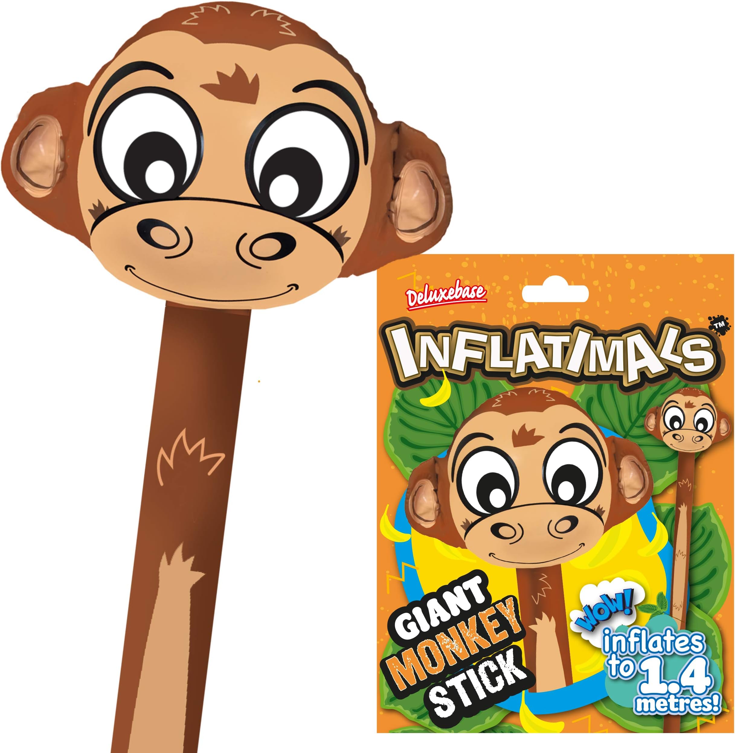 Delux Base Giant Monkey Stick Inflatimals Toy