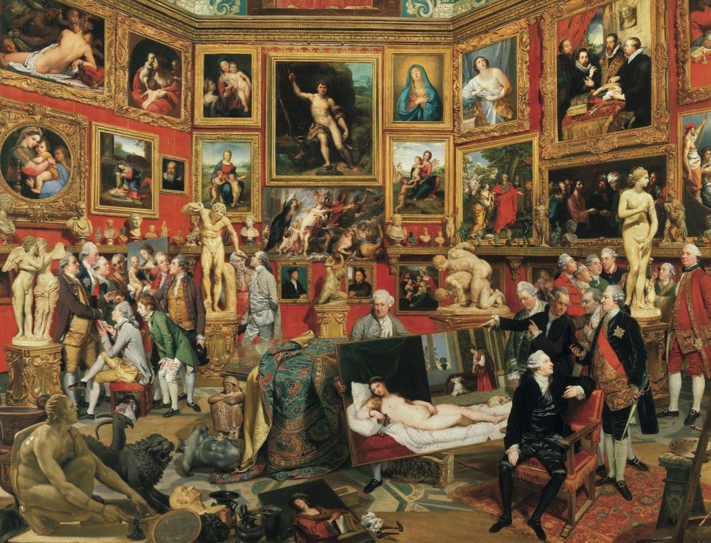 Johan Zoffany The Tribuna of the Uffizi 500 Piece Jigsaw Puzzle