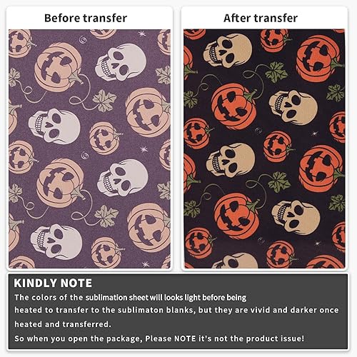 Vista 57 de Lucky Goddness - Hojas de transferencia, 12 piezas de 12 x 4.5 pulgadas, patrón geométrico, papel de sublimación de transferencia de calor