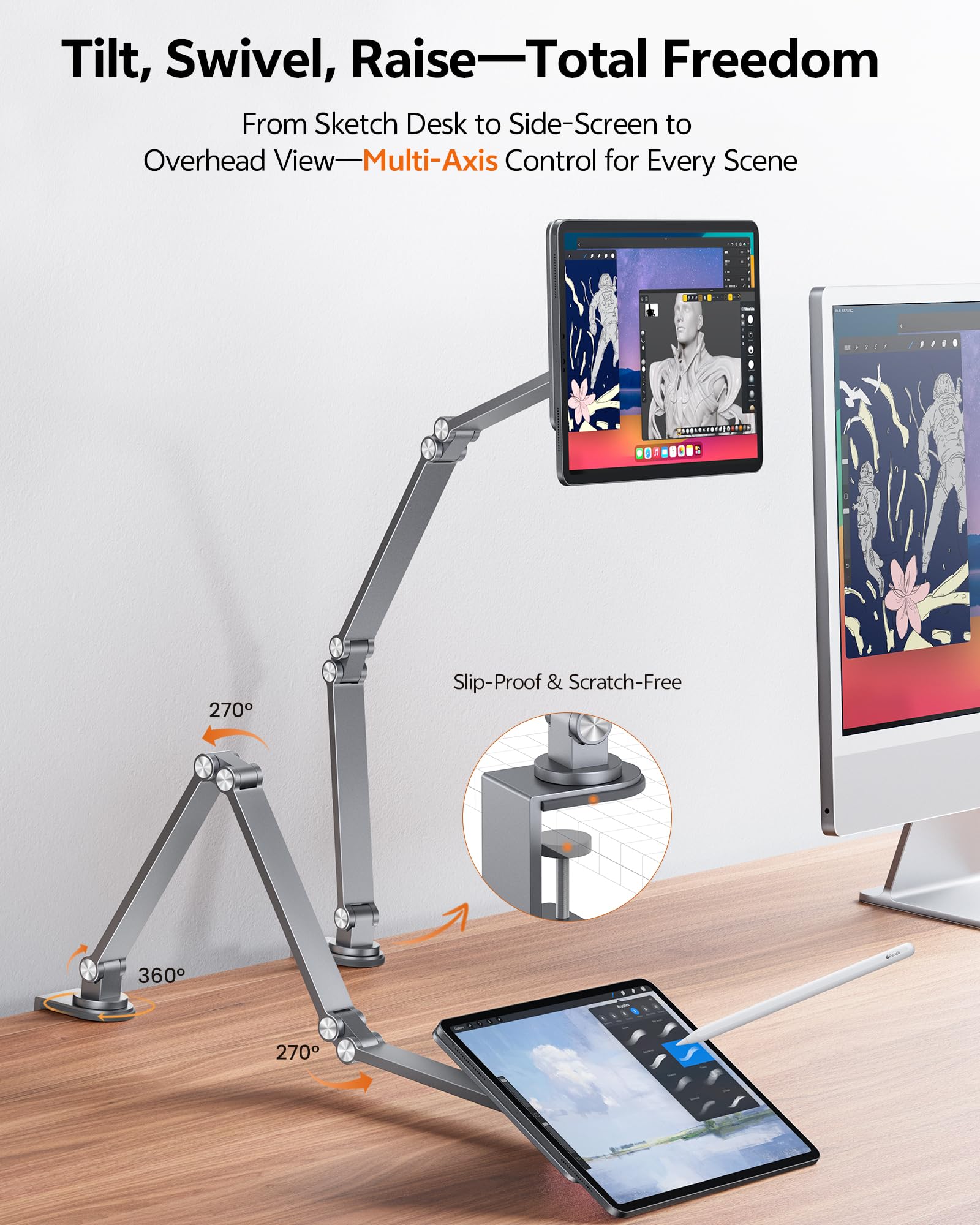 Amazon.com: LULULOOK [Upgrade] Magnetic Wireless Charging Stand