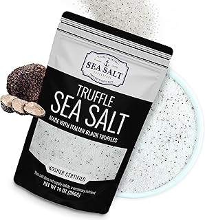 Italian Truffle Sea Salt, Gourmet Infused (5-Pack)