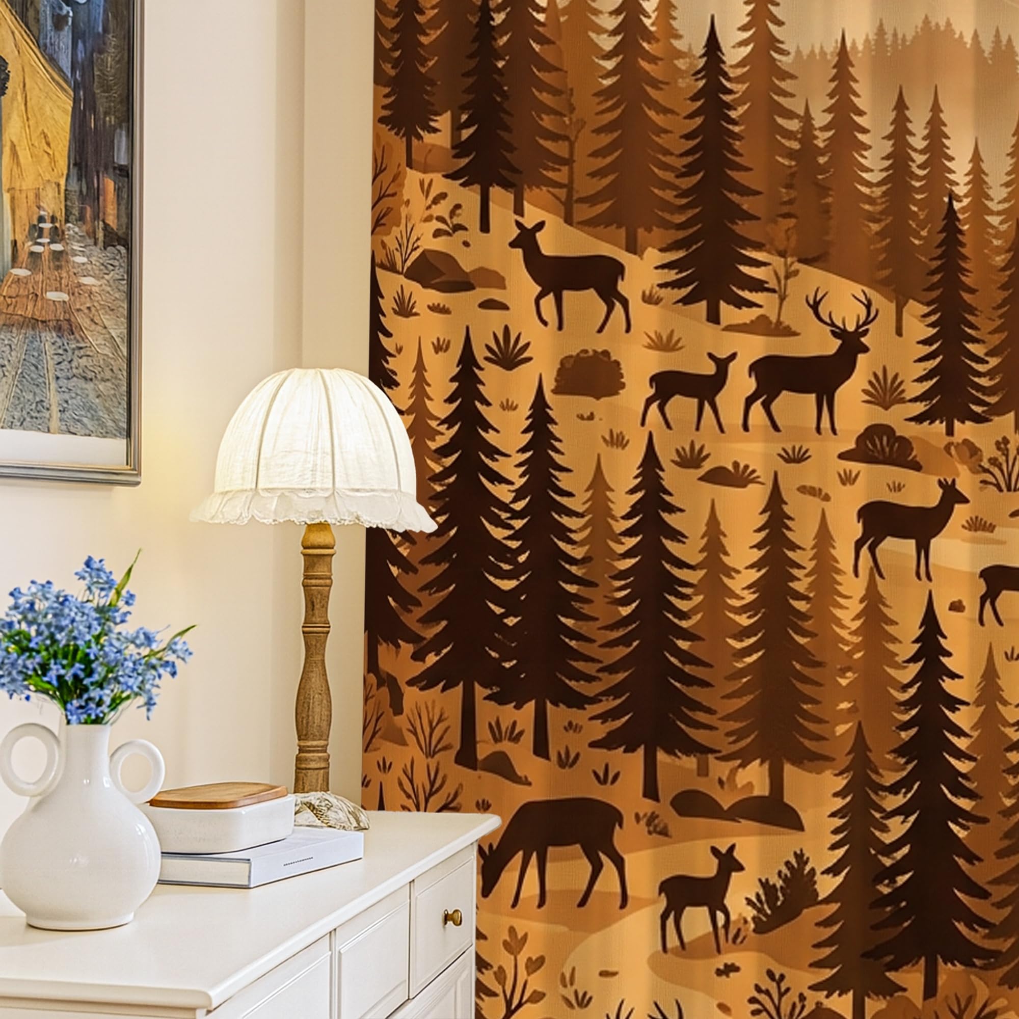 Rideaux occultants pour bloquer le soleil et isoler la chambre