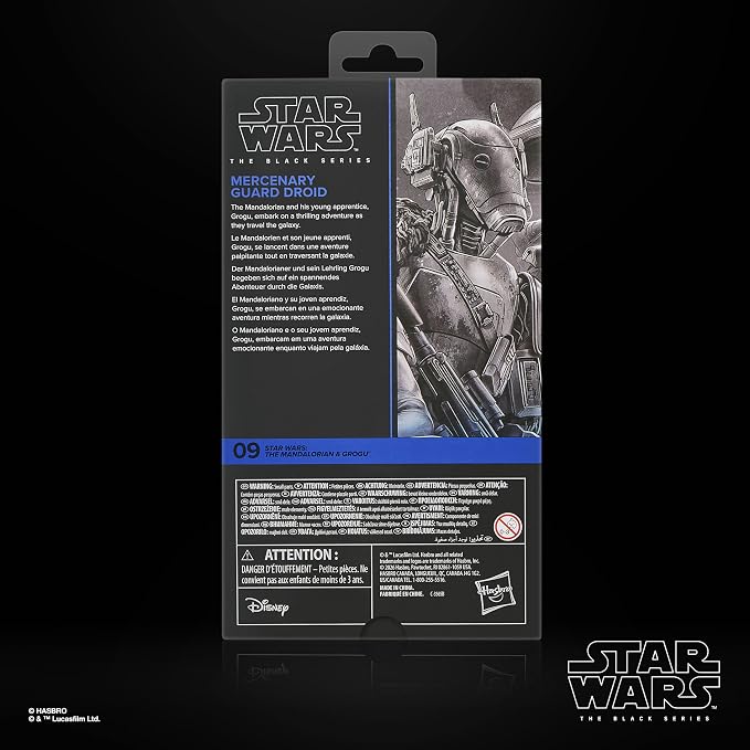 Star Wars The Black Series Mercenary Guard Droid 6 pulg miniatura 10