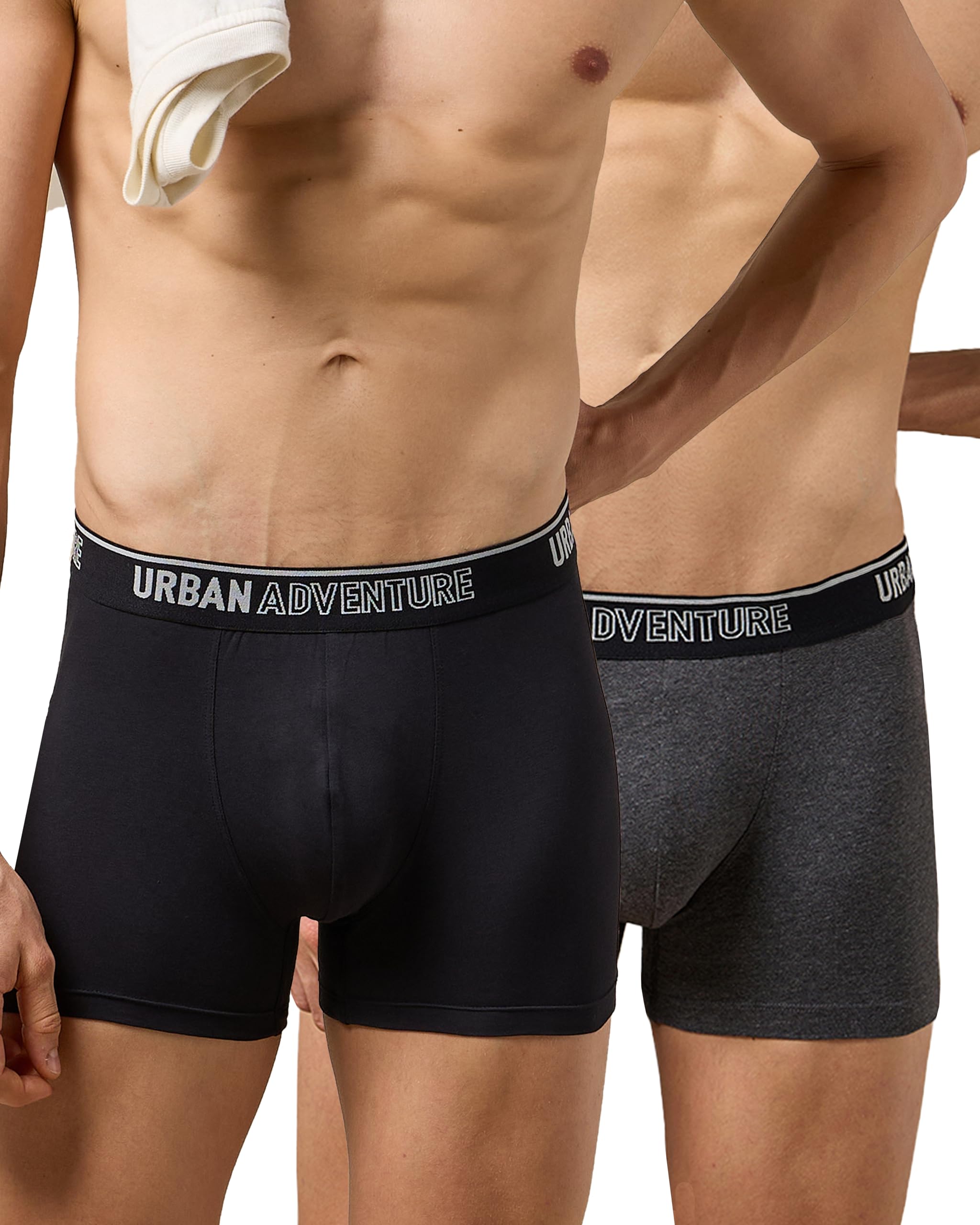 urban adventure Anti Bacterial Premium Cotton Spandex Trunks Underwear for Men Combo with No Marks Waistband - Moisture Wicking and StayFresh Treatment-picture-29