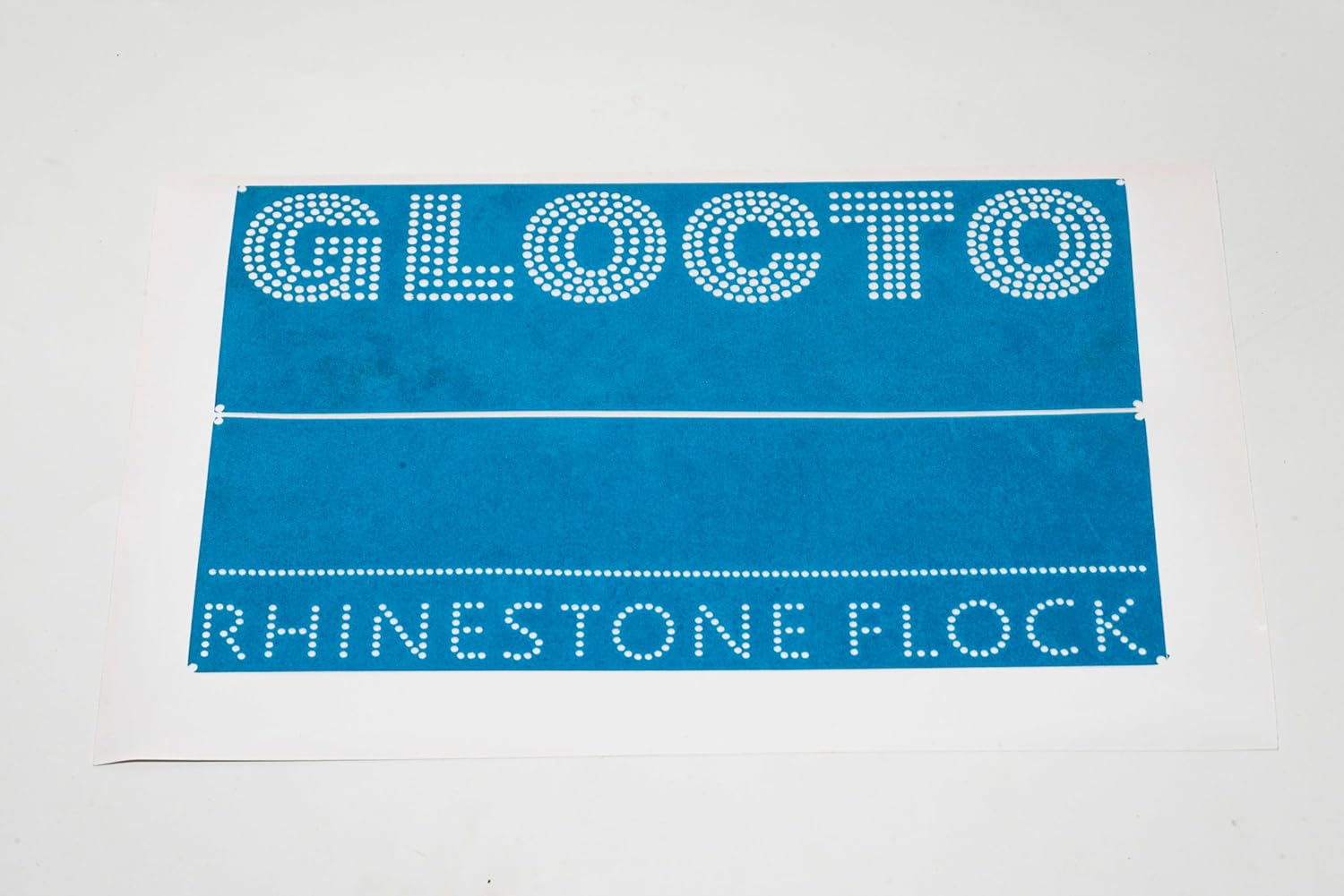 Rhinestone Flock in Roll 12" x 30 Feet for Rhinestone Template Stencil Rhinestone Flock for Hotfix Rhinestones and Vinyl Cutting Machine