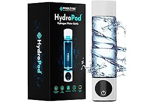 HydroPod Hydrogen Water Bottle: Revolutionizing Hydration with H2 Purified Ionized Water Generator