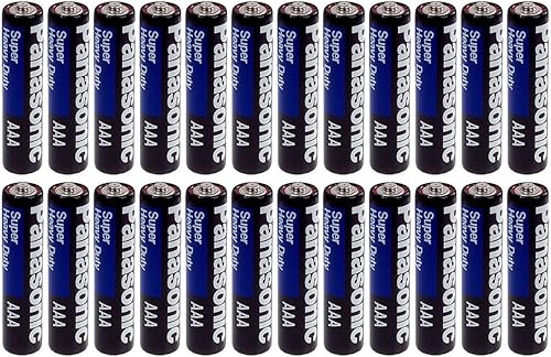 Panasonic 24 pilas AAA resistentes