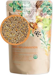 Sponsored Ad - Gardenika Organic Anti-Inflammatory Loose Leaf Tea – Herbal Caffeine-Free Leaves – Kosher Ayurvedic Health ...