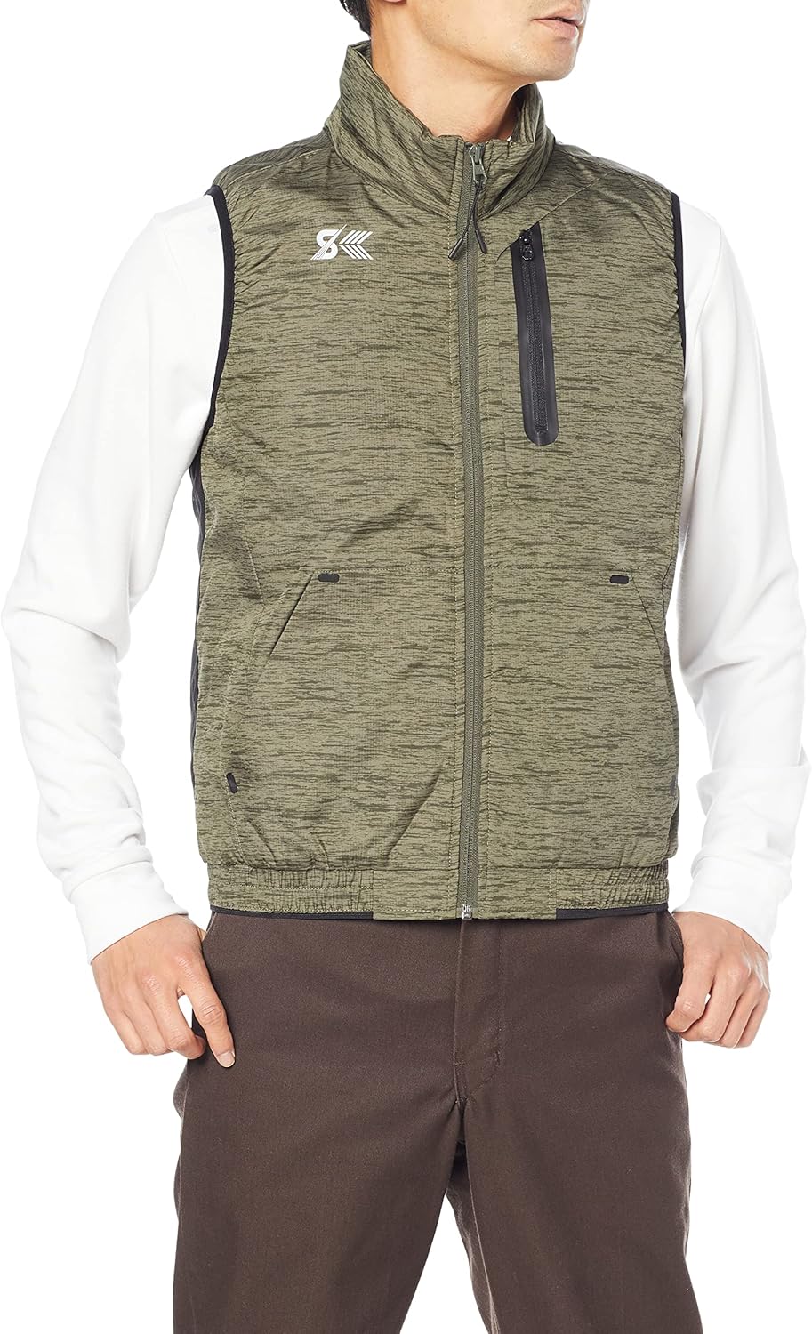 Amazon | [シンメン] ベスト S-HEAT テックスタイルベストフルセット