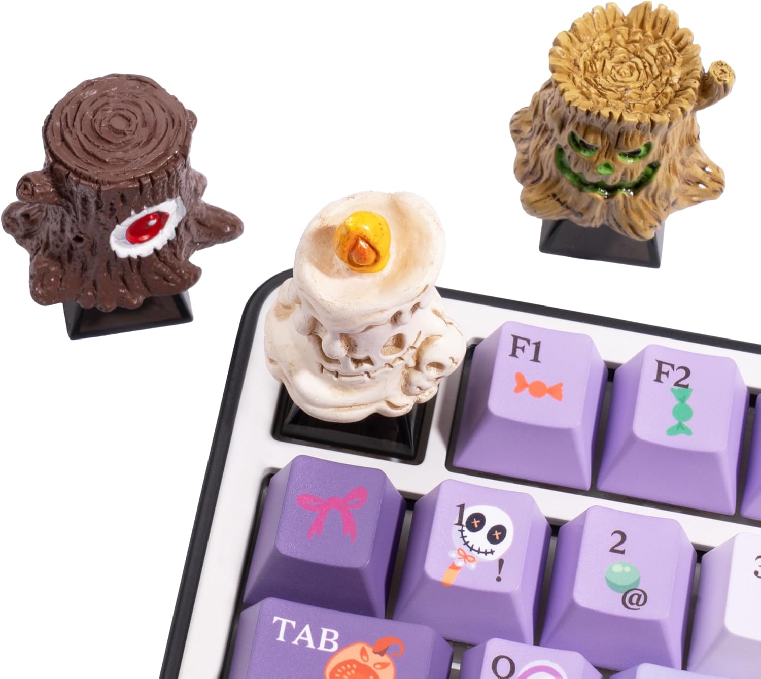 Amazon.com: TIMSEKER Halloween ESC Keys Keycaps Set - 3 Pcs Cute Custom ...