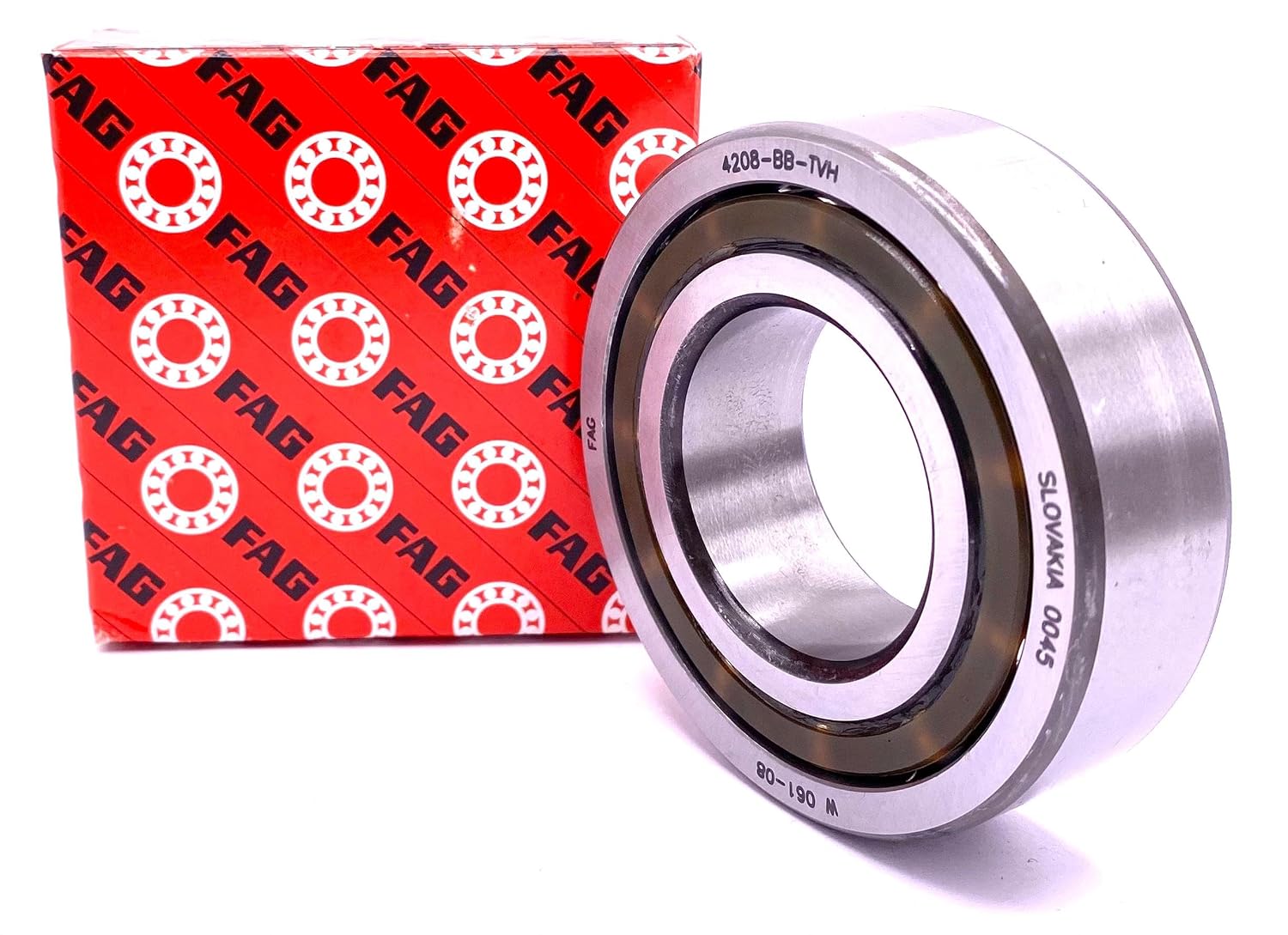 FAG 4208 BB TVH Deep Groove Ball Bearing Double Row 40x80x23 mm