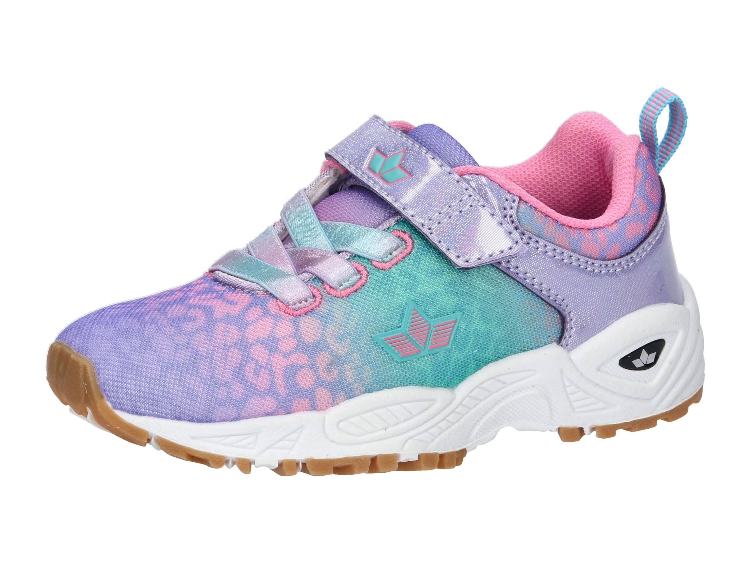 Lico Girls Alisa Vs Indoor Trainers, Purple Pink Turquoise, 41 EU