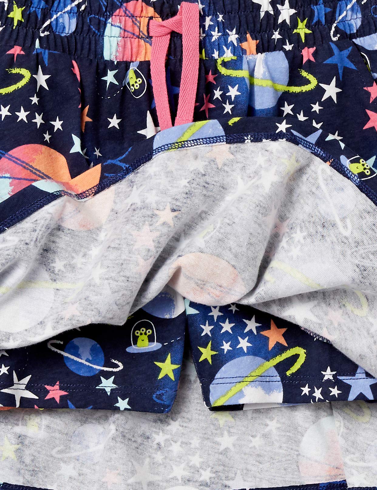 Amazon Essentials Fille Jupe-Short à Volants en Maille (Anciennement Spotted Zebra)
