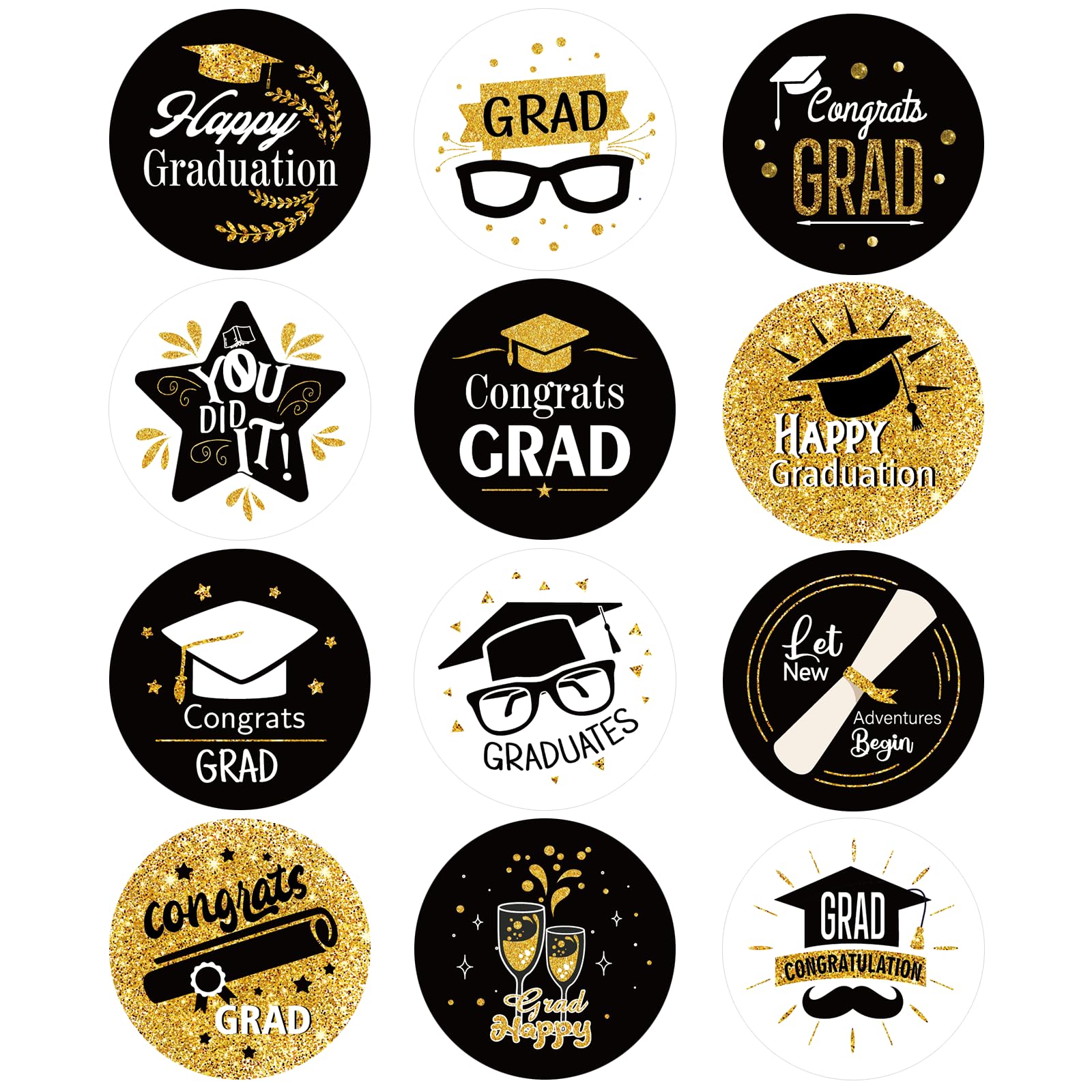 Amazon.com : Auzesto 360Pcs Graduation Stickers, Class of 2026