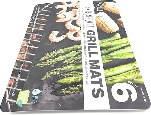 Miniatura 5 de MIU Paquete de 6 alfombrillas para barbacoa