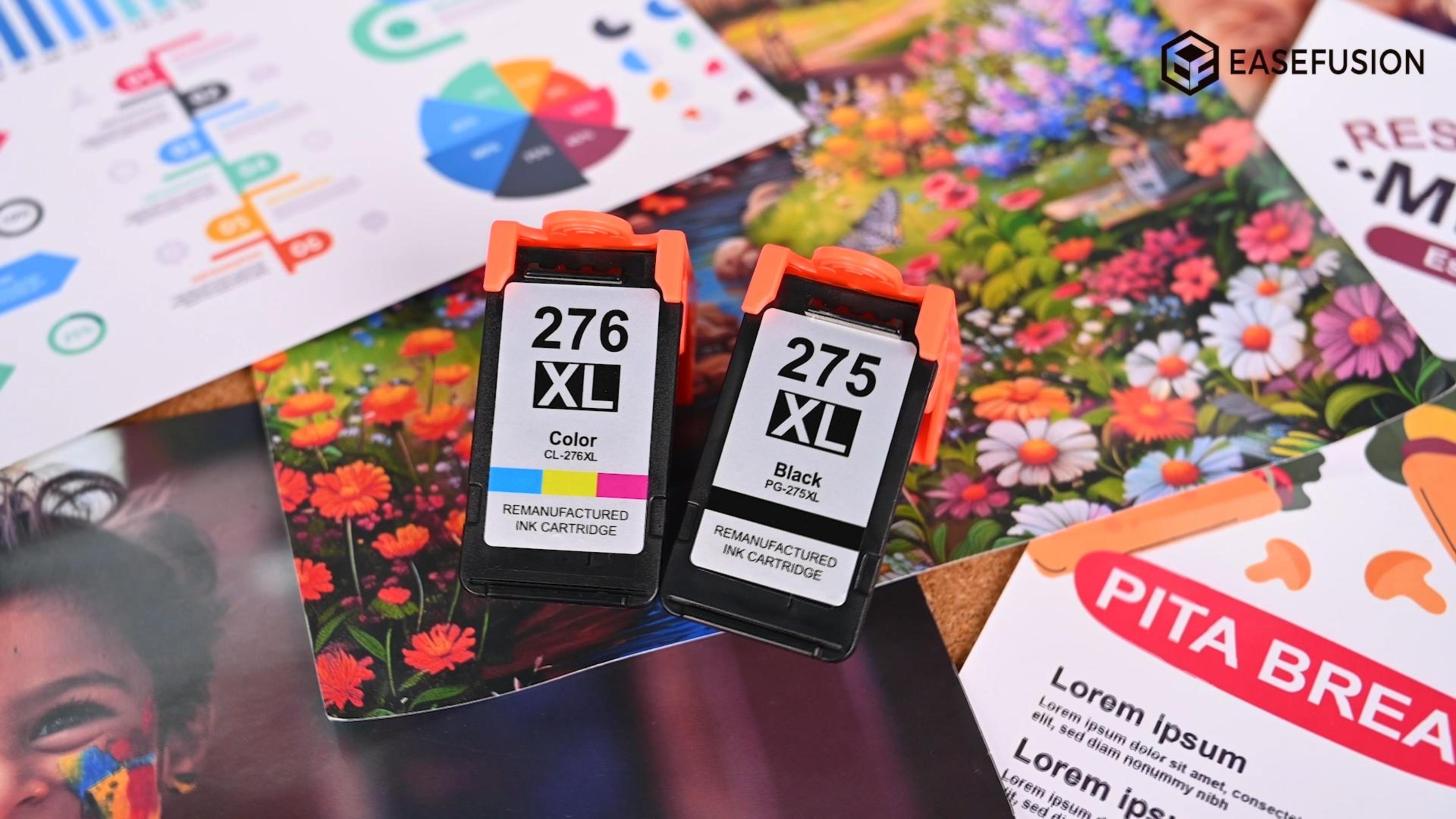 Amazon.com: EaseFusion 275XL 276XL Replacement for Canon Ink 275