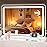 Hasipu Vanity Mirror with Lights, 31.5 x 20 LED Makeup Mirror, Lighted Makeup Mirror with Dimmable 3 Modes, Touch Screen Control Vanity Mirror Round White