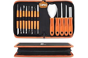 13-Piece Bulk Pumpkin Carving Kit for Halloween