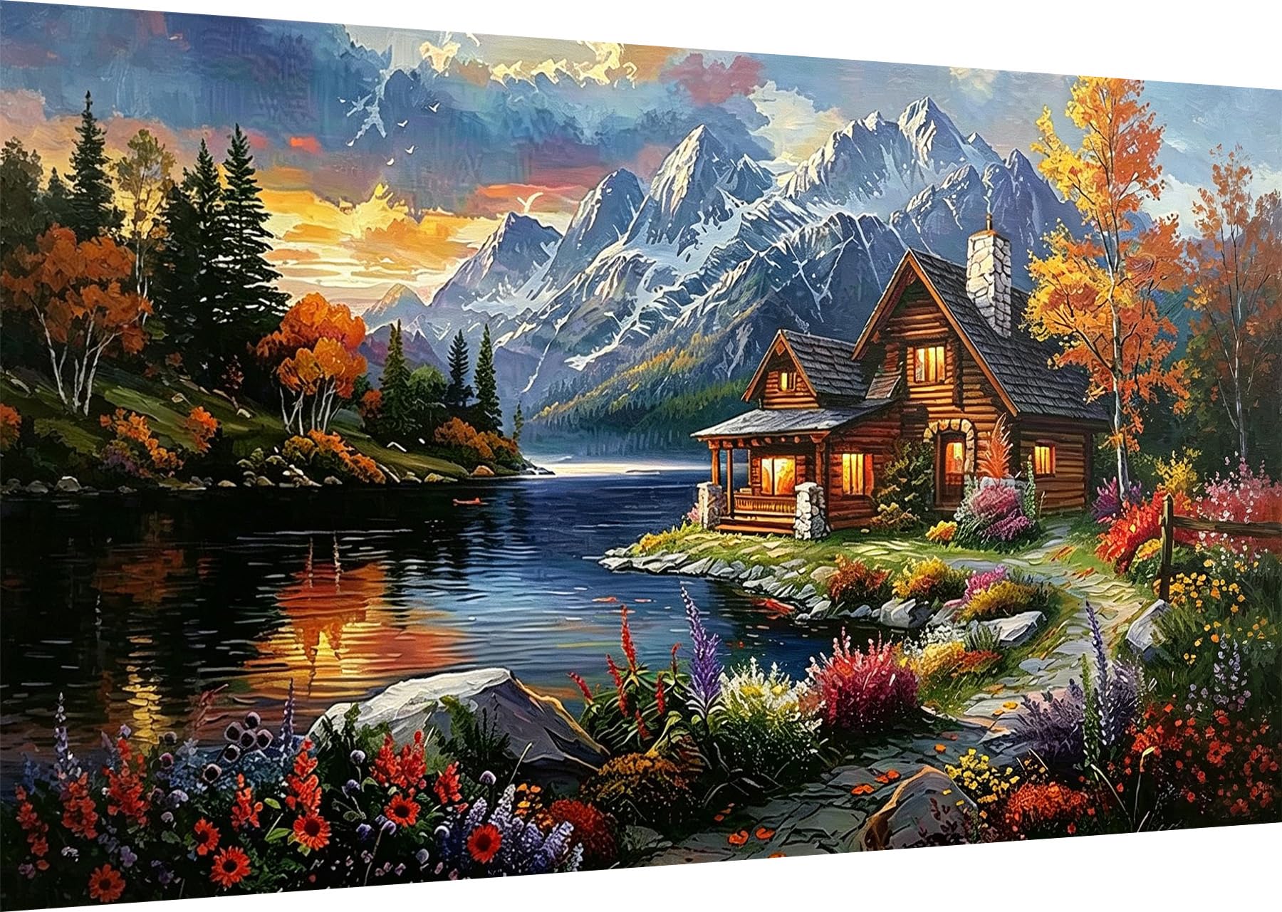 Lophomie Large Diamond Art