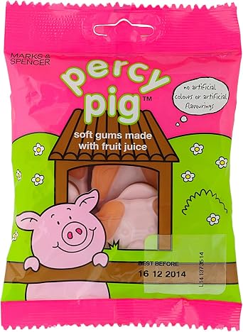 Marks & Spencer Percy Pig Soft Gums, 100g