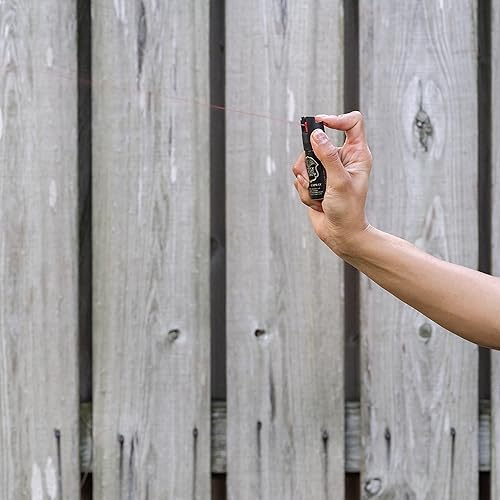 Miniatura 4 de POLICE MAGNUM – Aerosol mini de gas pimienta con bloqueo de seguridad de rosca – Fuerza máxima con rango de 10 - 12 pies (3.05 - 3.66 m), lata de