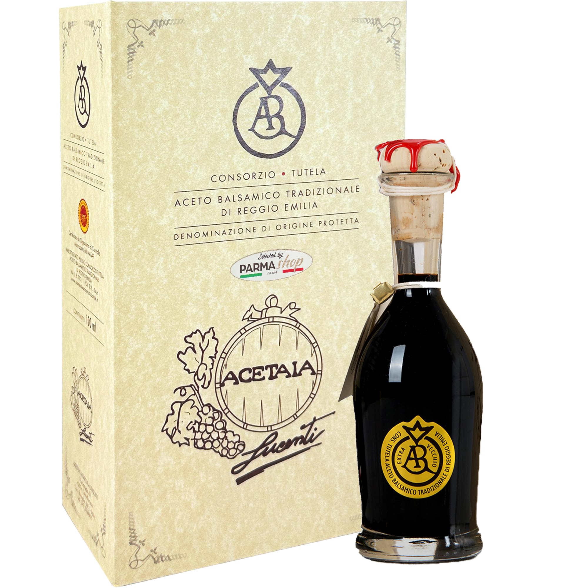 Tradycyjny ocet balsamiczny Reggio Emilia PDO - Srebrny biuleń - Ponad 20 lat