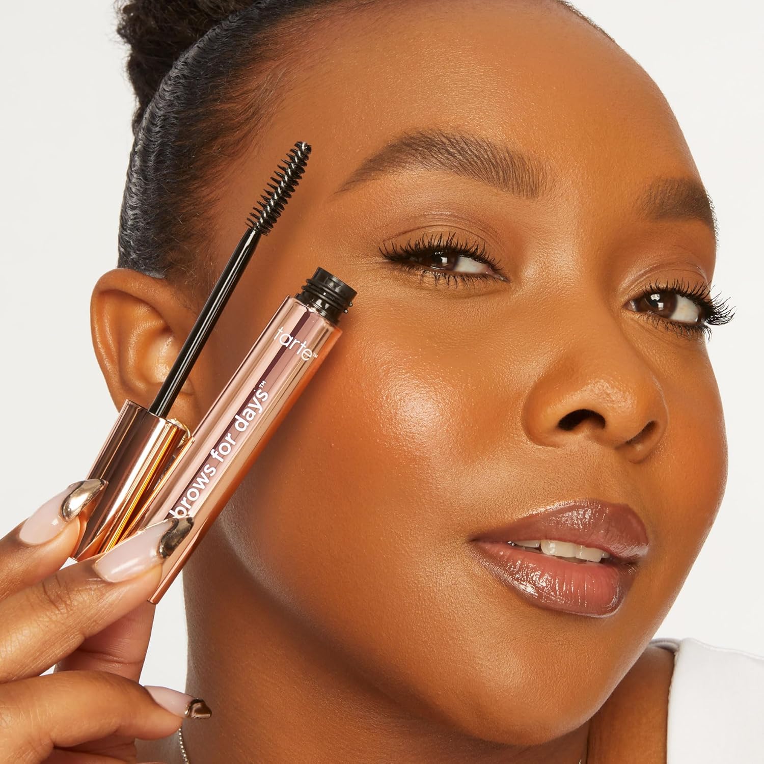 tarte brows for days framing gel – Clear, Waterproof Eyebrow Gel for Lamination Effect to Shape, Set & Enhance Brows with Cucumber, Aloe & Glycerin, Vegan, Cruelty-Free, full size - Image 5