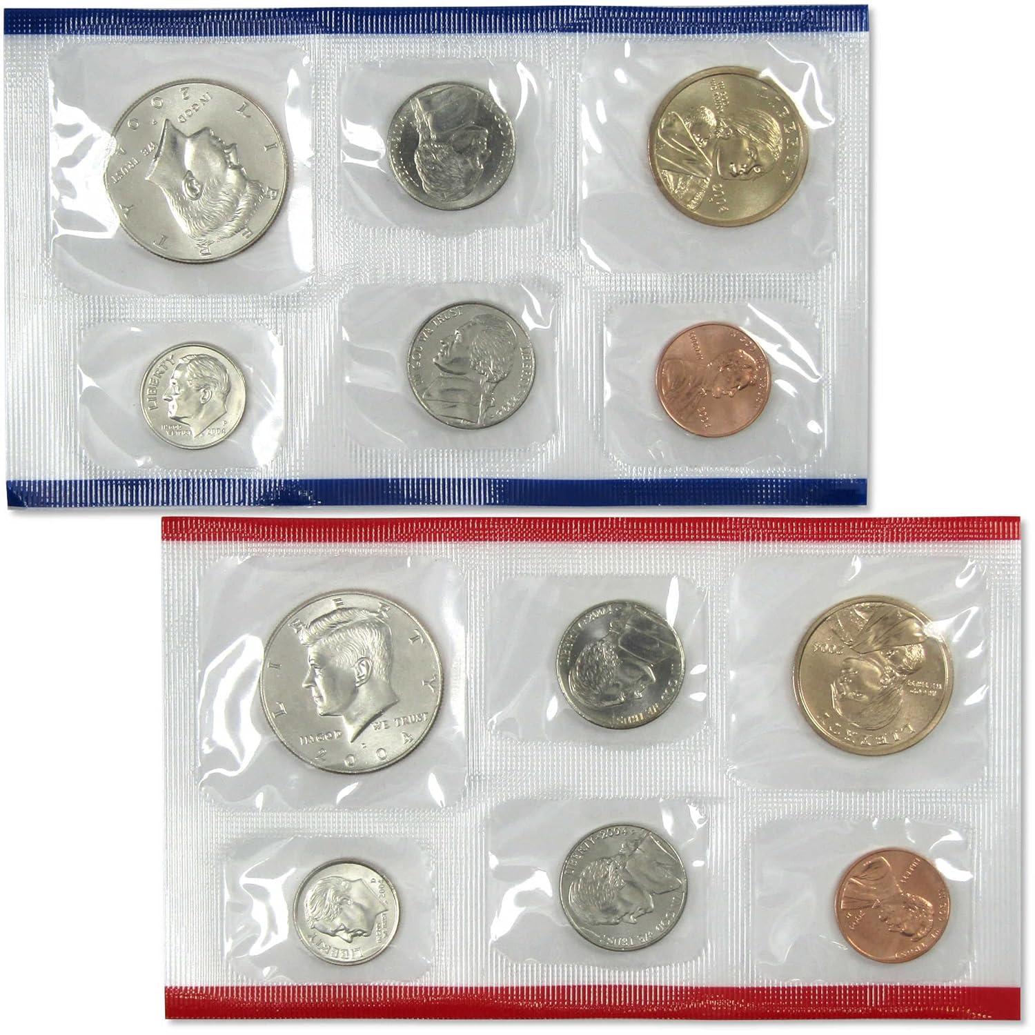 2004 Uncirculated Coin Set U.S Mint Government Packaging OGP COA