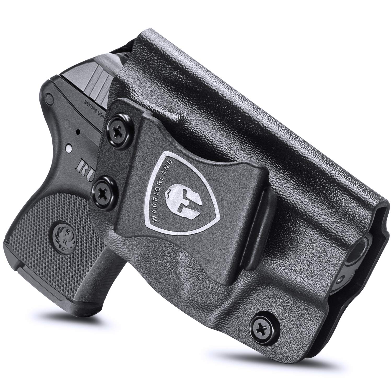 Ruger LCP 380 Holster, IWB Kydex Holster Fits: Ruger LCP .380 Pistol - Not Fit LCP II .380/LCP II .22 LR/LCP MAX, Inside Waistband Concealed Carry, Adj. Cant & 'Posi-Click' Retention, Right/Left Hand
