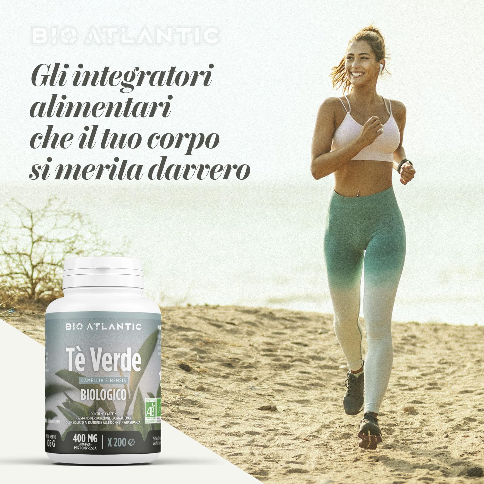 Tè Verde Bio - 400 mg - 200 Compresse