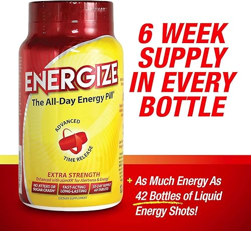 Miniatura 4 de iSatori Píldoras de cafeína Energize de fuerza extra para hombres y mujeres  Píldora energética de acción rápida de larga duración  Cafeína de