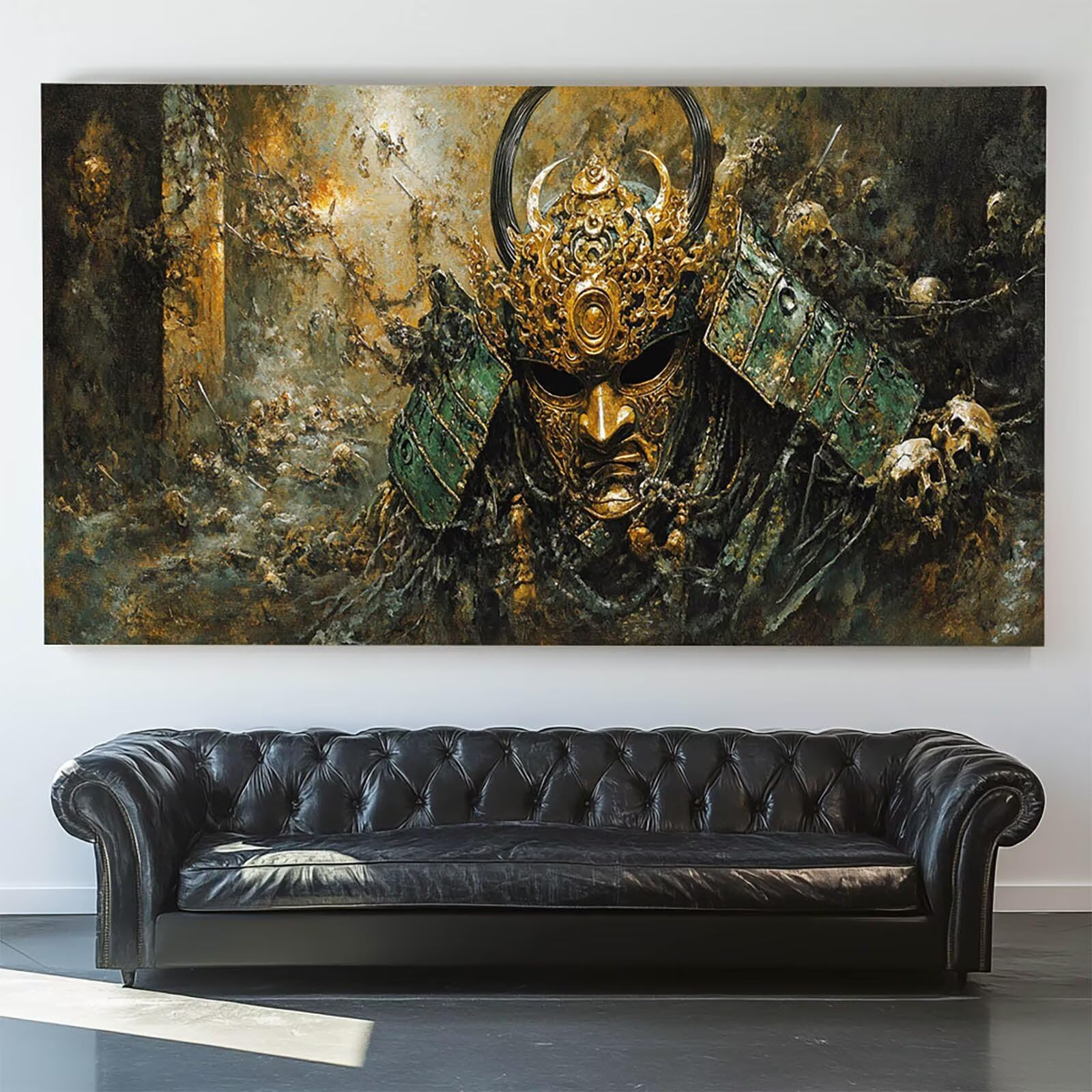 DIY Malen nach Zahlen Erwachsene Krieger Malen nach Zahlen ab 7 jahre Mädchen Schlachtfeld Kreativ set für Erwachsene mit Leinwand Acrylfarben set und Pinsel, Bastelset zum Bemalen 100X200cm 9w-5-5