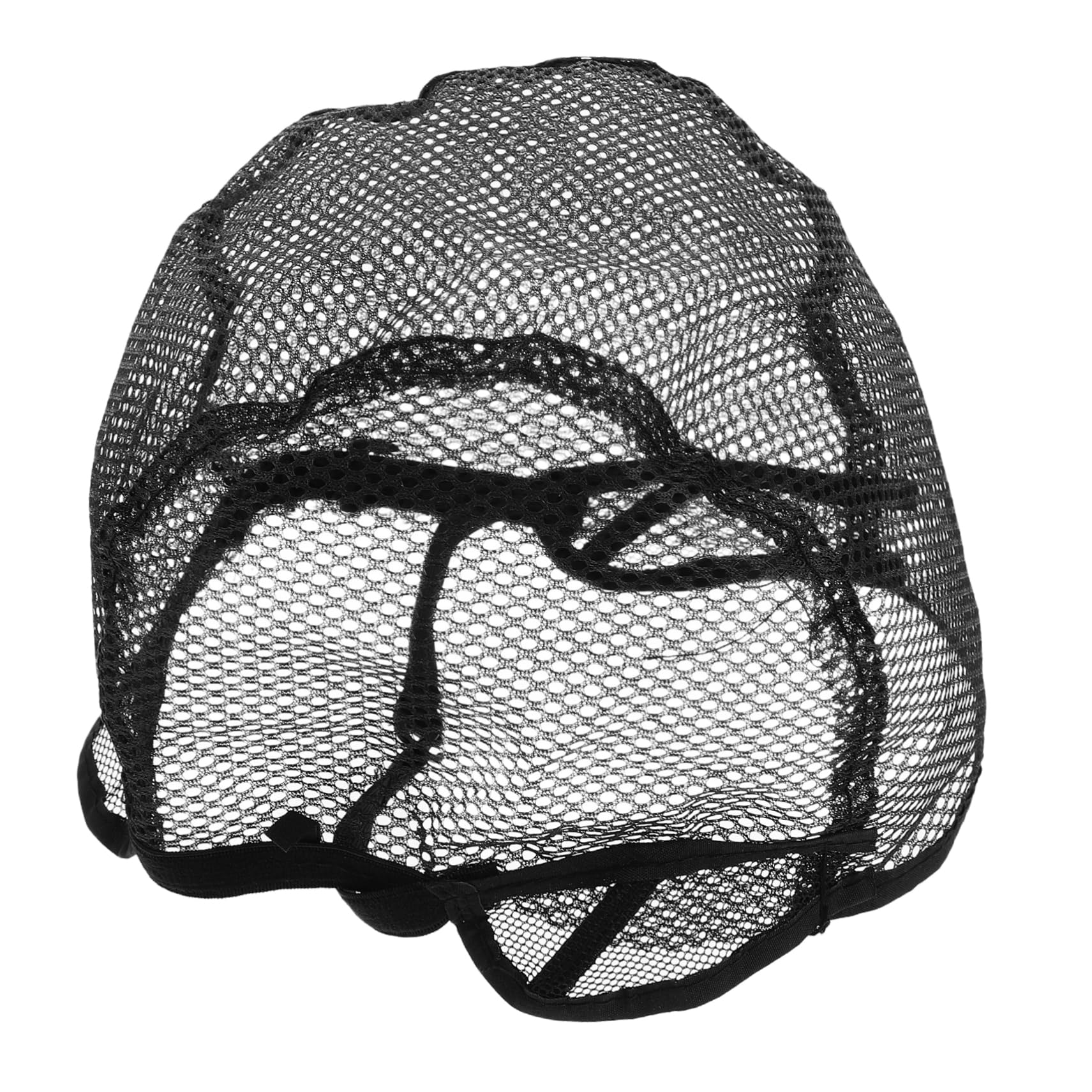LIFKOME 2Pc Adjustable Stretch Wig Caps for Hair Weaving Lightweight Black Mesh Head Cover for Making Wigs Durable Fix Wig Net for DIY Hair Styling