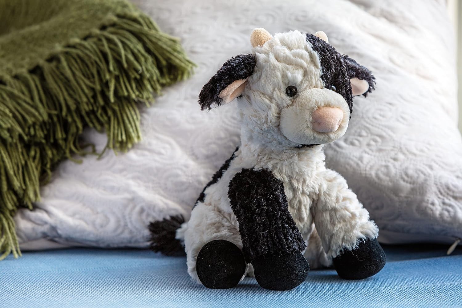 Mary Meyer Putty Stuffed Animal Soft Plush Toy, 9-Inches, Clover Cow