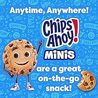 Vista 9 de CHIPS AHOY! Mini galletas originales con chispas de chocolate, 12 Go-Paks