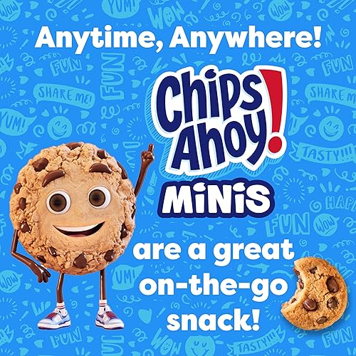 Miniatura 9 de CHIPS AHOY! Mini galletas originales con chispas de chocolate, 12 Go-Paks