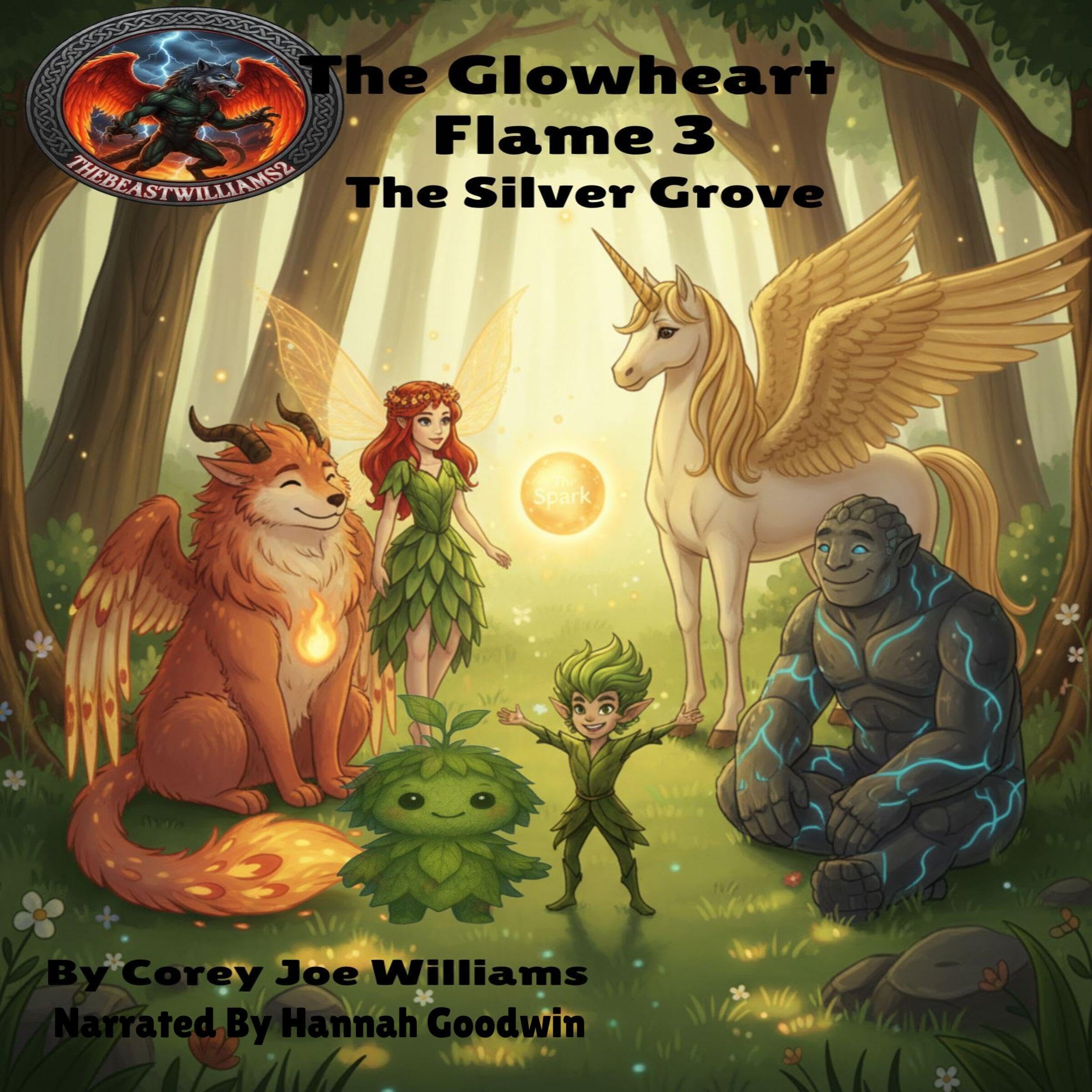 Cover art for The Glowheart Flame 3