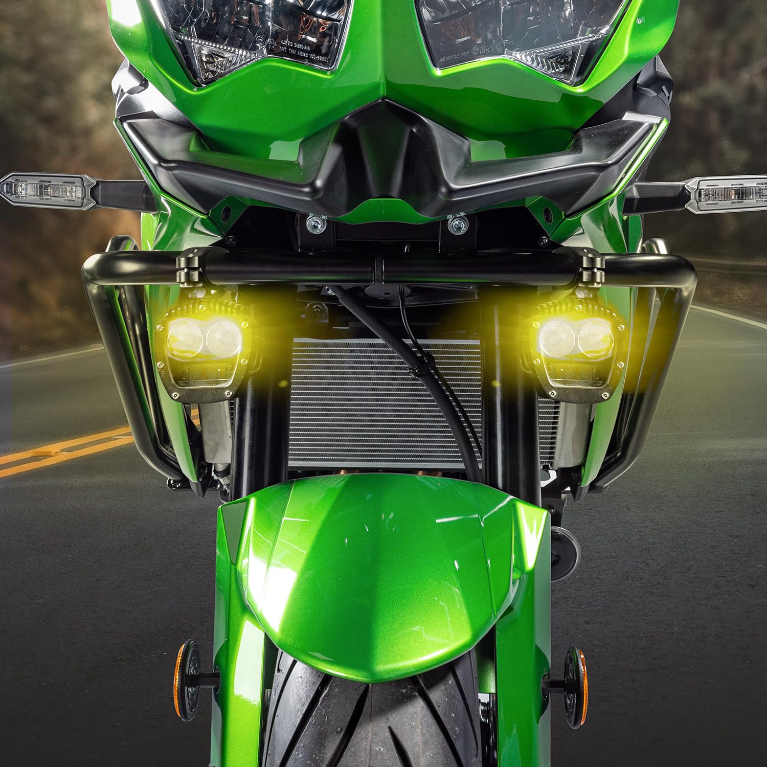 25mm Motorcycle Engine Crash Bars Engine Bumper Protective Guard Block For Kawasaki Versys 650 Bc I.1420166052 - View #5