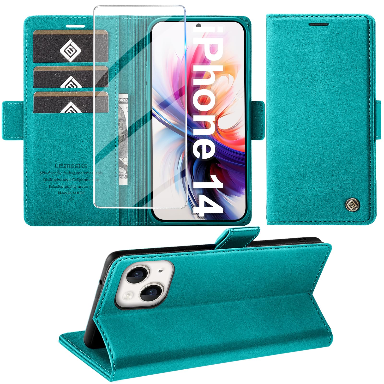 Custodia Personalizzata Per IPhone 12 Mini Con Flip In PU Pelle – Cover A Libro Con Slot Porta Carte E Supporto – Stampa La Tua Foto O Testo - 2