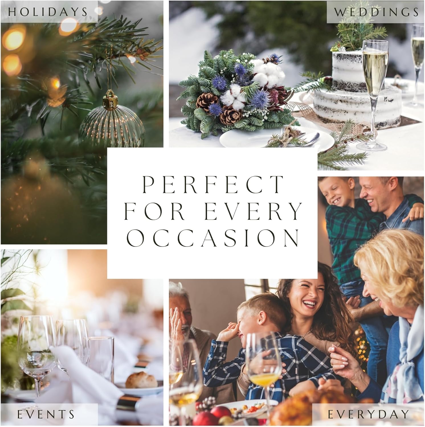 Elrene Home Fashions Villeroy & Boch Radcliffe Jacquard Woven Placemats, 14 Inches x 20 Inches, Set of 4