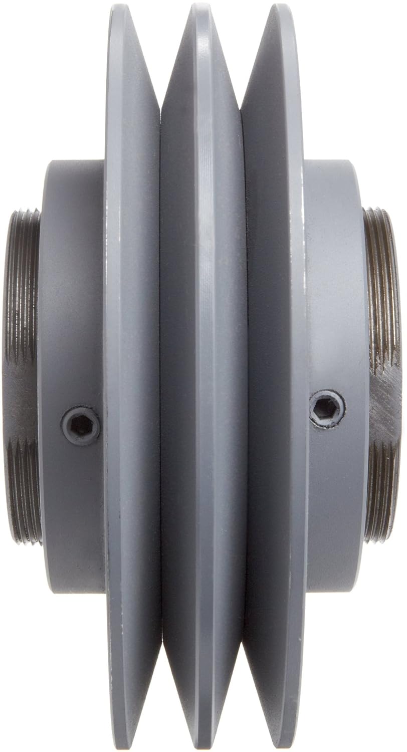 AJT 146AX2 Ametric® Metric 146 mm Outside Diameter, 2 Groove SPA/13 Adjustable Speed V-Belt Pulley,for 1615 Taper Lock Bushing, (Mfg Code 1-013)