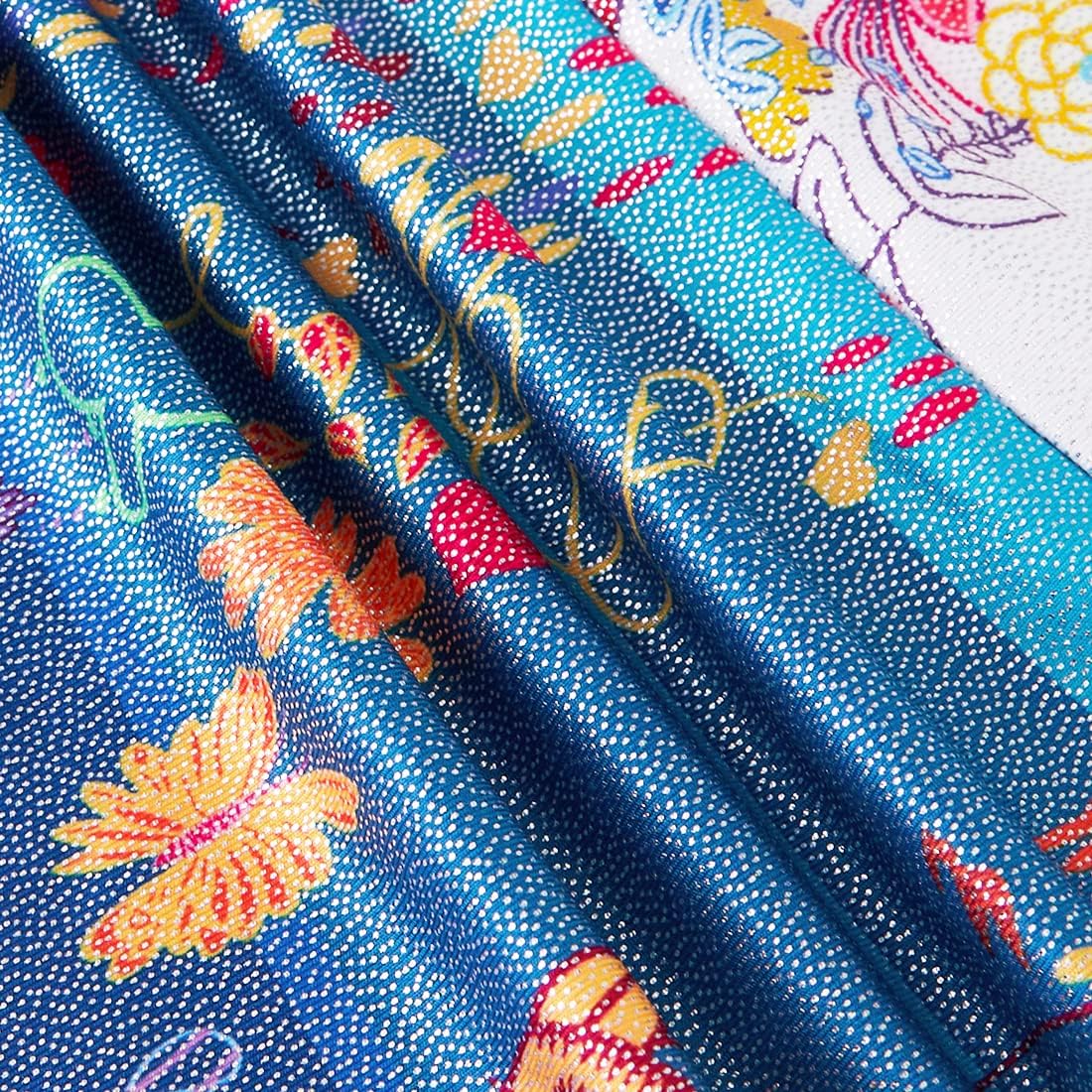 HOZIY Gymnastics Leotards for Girls Sparkly Biketard Mermaid Green Red Hot Pink Polka Dots - Image 3