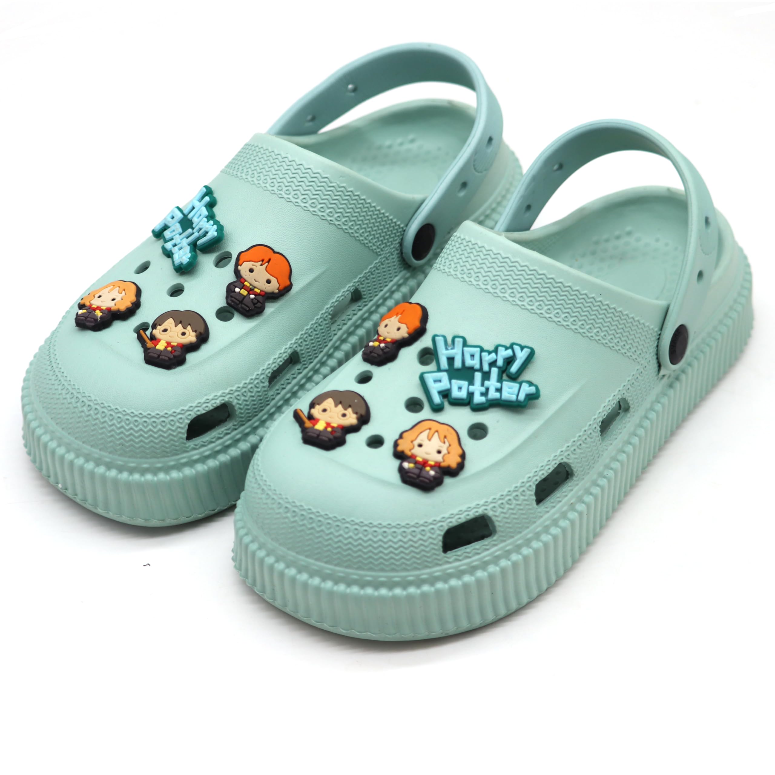 svaar x Harry Potter Women's Magical Clogs with Authentic Harry Potter Charms and Adjustable Back Strap-picture-36